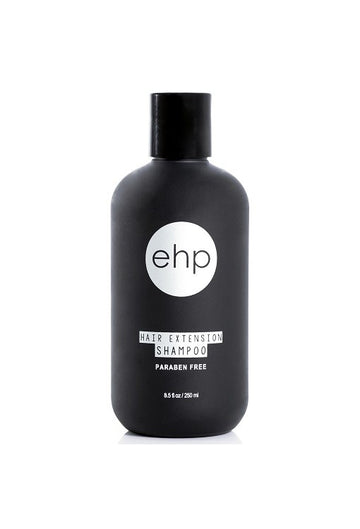 Black bottle of Easihair Pro Shampoo 1000ml for Tape in Hair Extensions